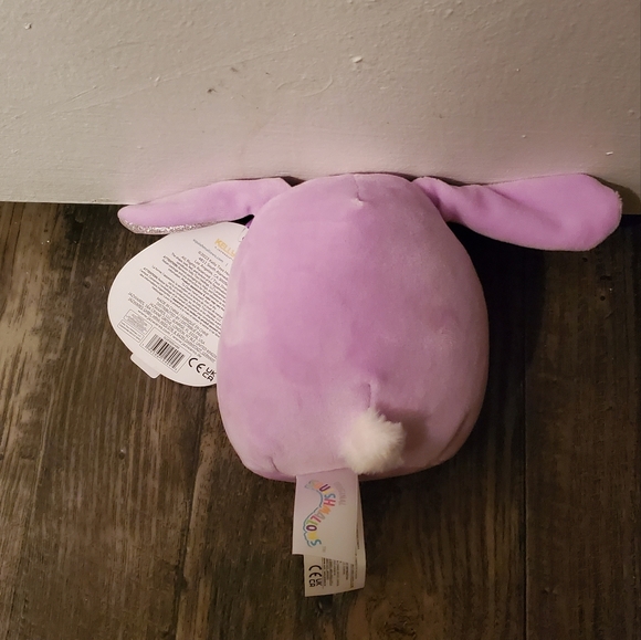 4.5" Purple Bunny - "Bubbles"  Limited Easter Edition Squishmallow - Picture 2 of 16
